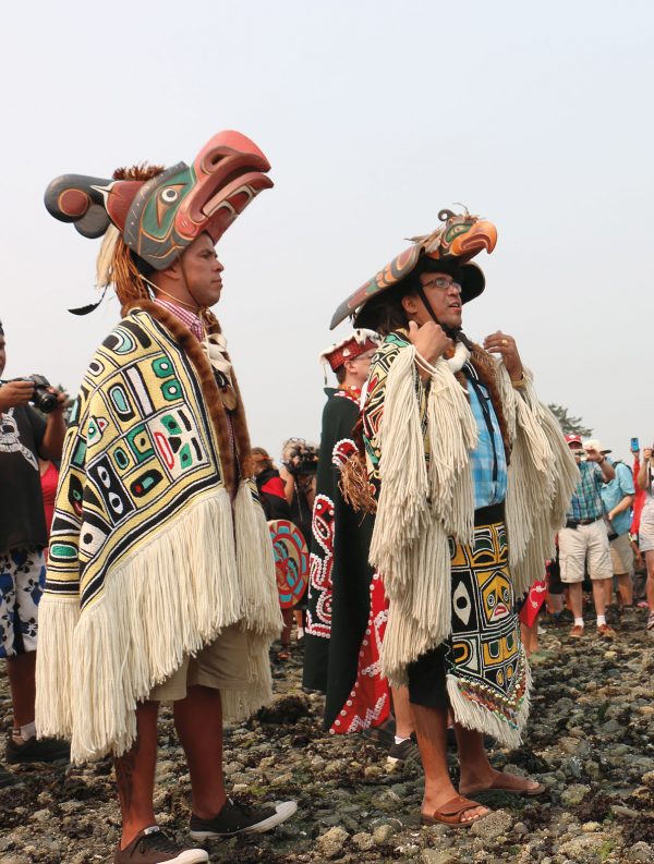 Two member in traditional clothing