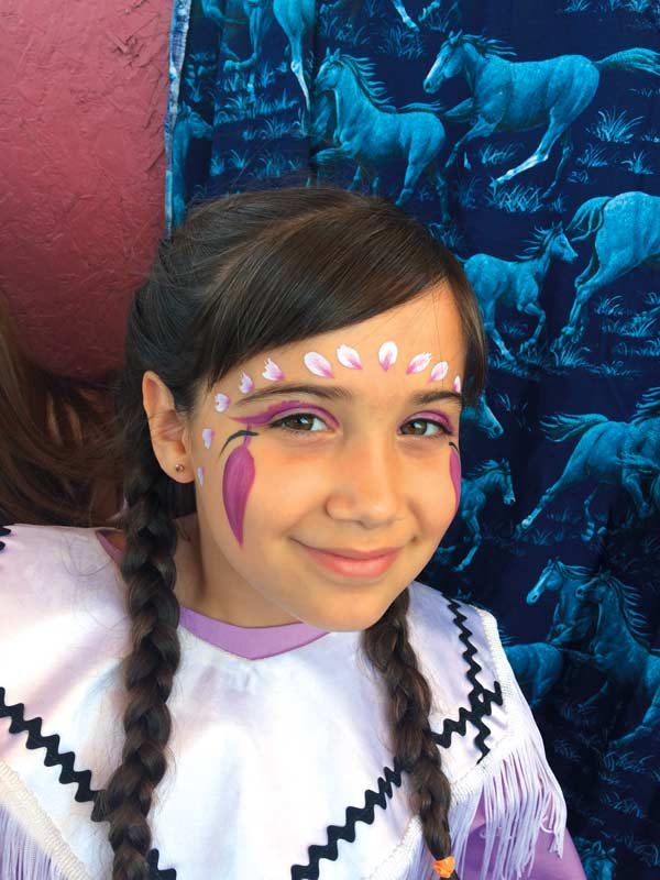 Isabelle White at the annual summer powwow in Flat Bay, N.L.