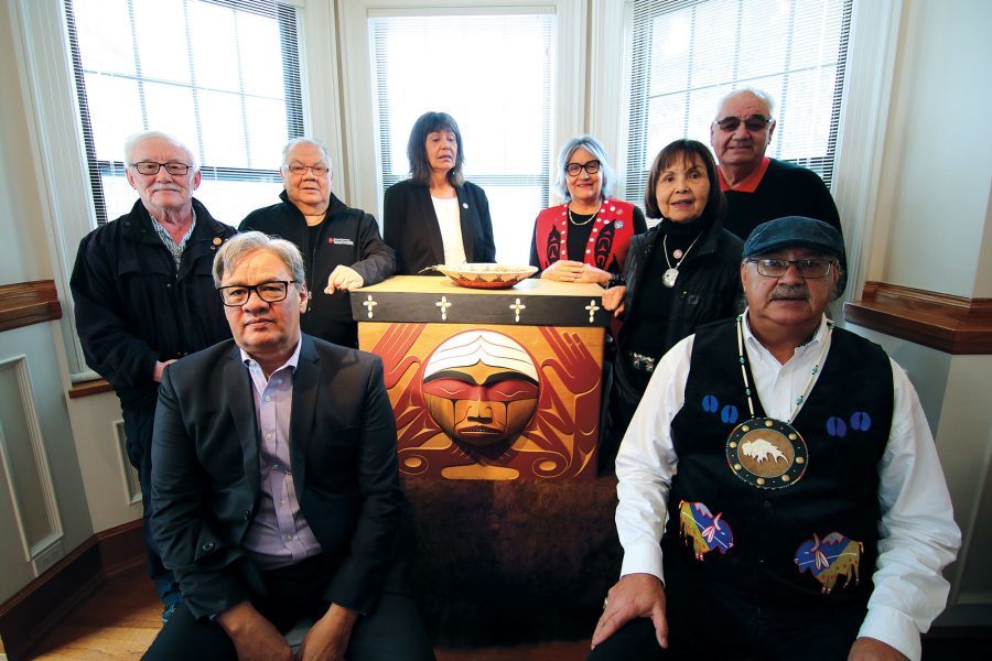 Members of the National Centre for Truth and Reconciliation’s Survivors and Governing circles.